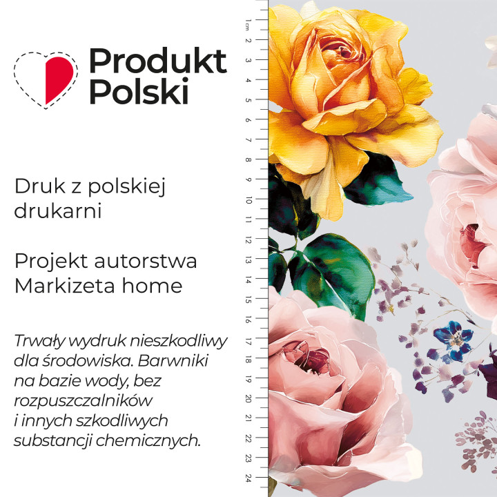 ROSETTA Tkanina dekoracyjna NINA WODOODPORNA, 160cm, kolor 009 wielokolorowy