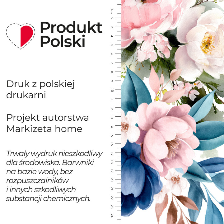 GLADE Tkanina dekoracyjna typu MILAS, szerokość 165cm, kolor 009 wielokolorowy