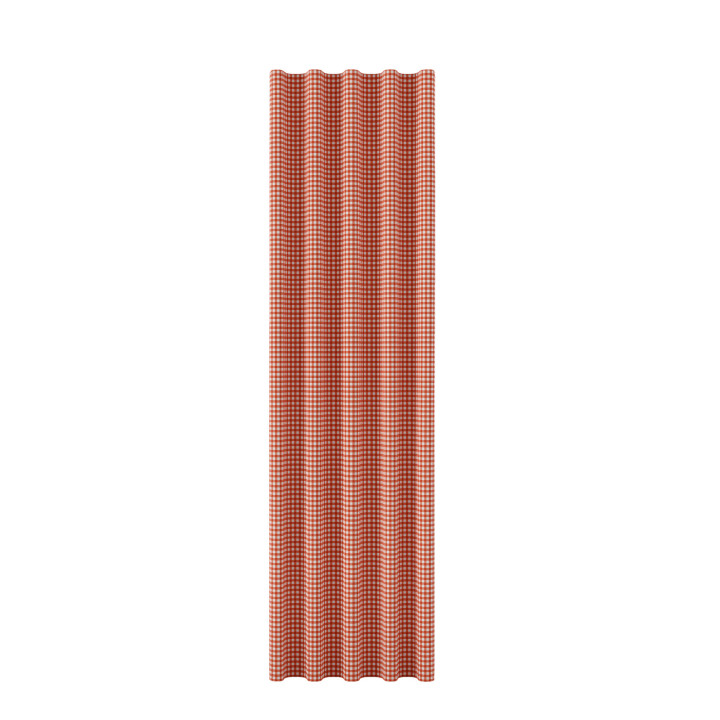 KRATA GRILOWA UCZTA Tkanina dekoracyjna NINA WODOODPORNA, 160cm, kolor 003 czerwony