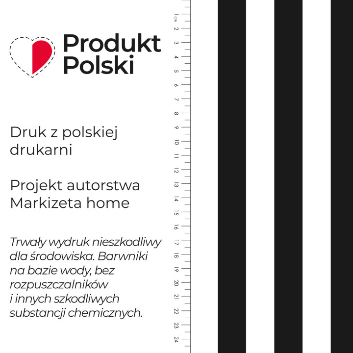 PASKI KLASYCZNY GRIL Tkanina dekoracyjna NINA WODOODPORNA, 160cm, kolor 006 czarny