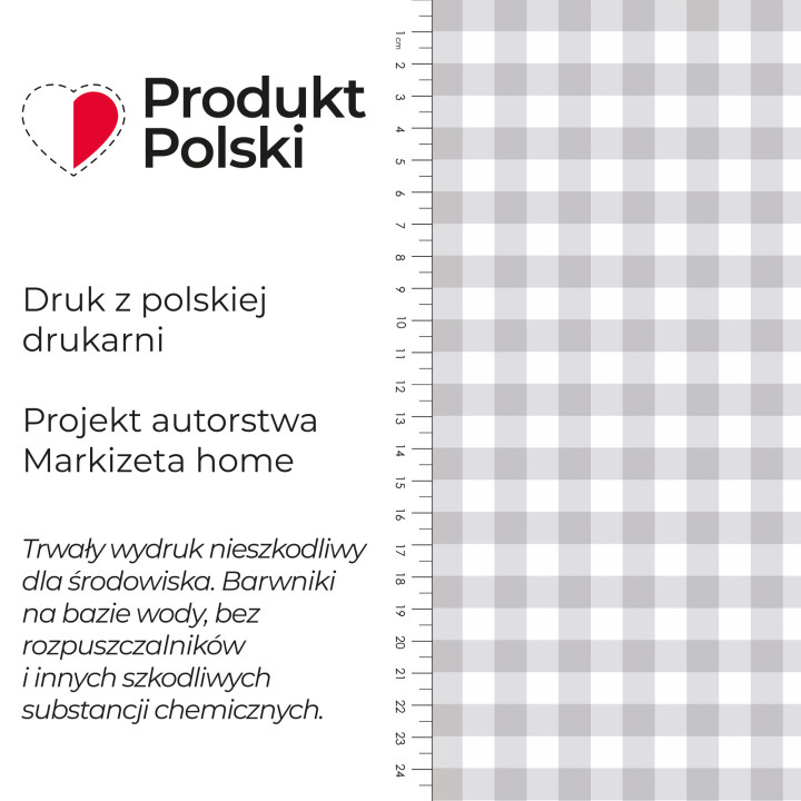 KRATA OWOCOWY GRIL Tkanina dekoracyjna NINA WODOODPORNA, 160cm, kolor 005 szaro beżowy