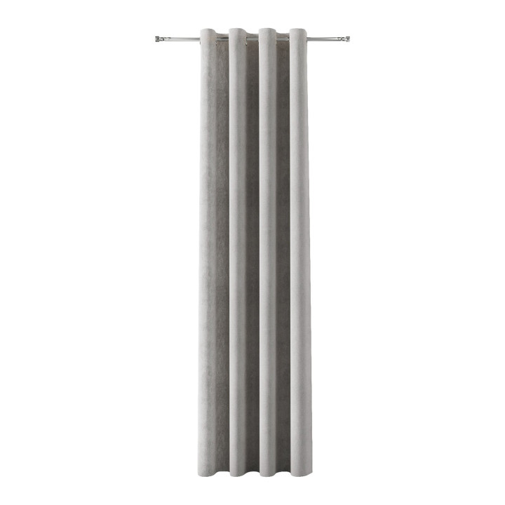 SOFT Tkanina dekoracyjna, wysokość 300cm, kolor 022 jasny szary