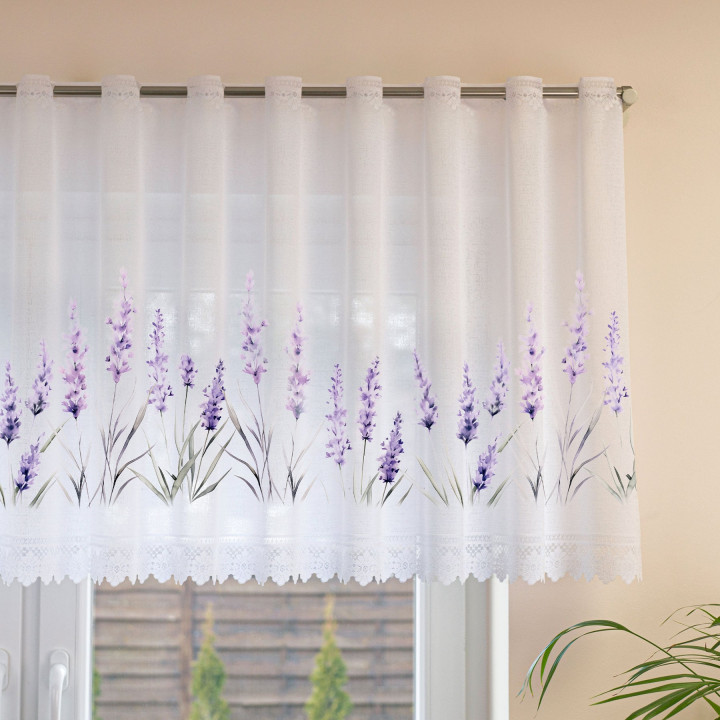 ŁĄKA LAWENDOWA Zazdrostka żakardowa 361930, wysokość 70cm, kolor 001