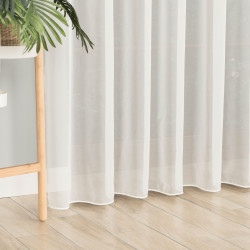 000100 Firanka woalowa · offwhite · wysokość 300 cm